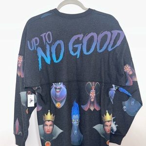 Disney Parks Villians Up to No Good Spirit Jersey Size XS